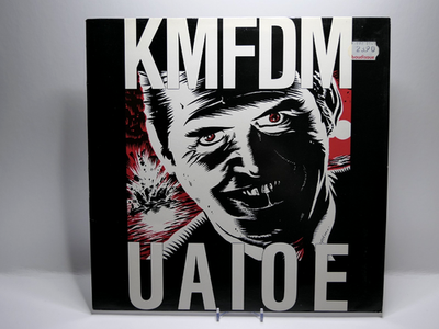 KM Ftheworld LPレコード KMFDM – UAIOE / 1ST PRESS GERMANY 1989 CB 12 Vinyl, LP, Album VG+/