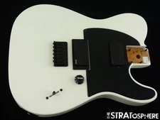 Fender Jim Root Telecaster Tele LOADED BODY, EMG Flat White Mahogany Nitro