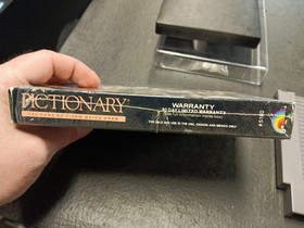 Pictionary (Nintendo NES) CIB W/Box Protector **Partial Seal**SEE PICS