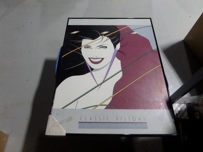 Vintage Foam Board Art Print Patrick Nagel Classic Visions Rio