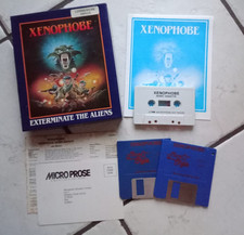 XENOPHOBE EXTERMINATE THE ALIENS COMMODORE AMIGA 500 A500 NO 64 C64 VIC20 PLUS4