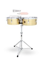 Latin Percussion LP257-B 14" and 15" Tito Puente Timbales - Brass