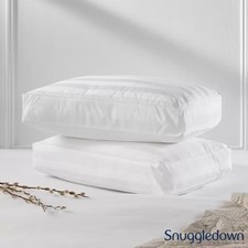 Snuggledown Luxury Side Sleeper Pillow, 2 Pack
