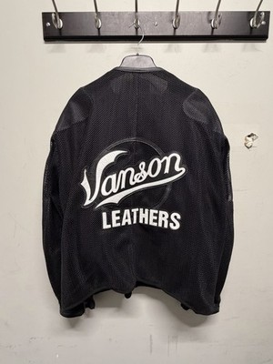SS22 Supreme x Vanson LeathersCordura Mesh Jacket 'Black' | eBay