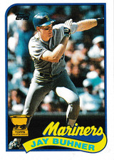 1989 TOPPS  /  JAY BUHNER 