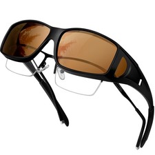 Fit Over Glasses Sunglasses for Men Women Polarized Sun Glasses UV400 Protect...