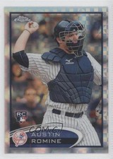 2012 Topps Chrome X-Fractor Austin Romine #156 0f8