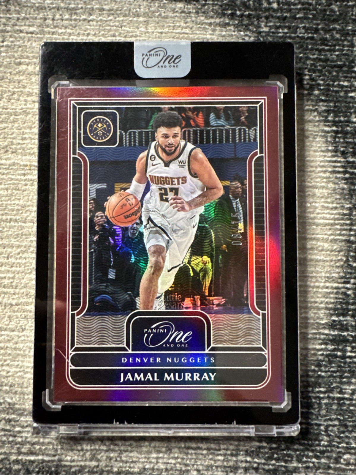 2022-23 Panini One and One Jamal Murray Red Parallel #36 /15