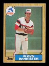 Floyd Bannister Chicago White Sox Baseball Topps Trading Card