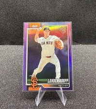 2026 Topps Series One Landen Roupp #29 Purple Foil San Francisco Giants /250