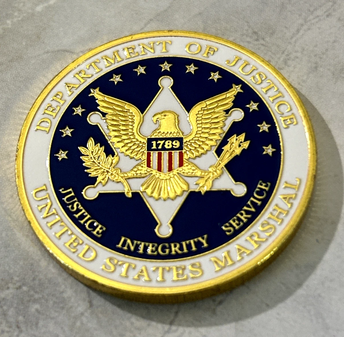 Moneda Desafío Federal Air Marshal Service – Coleccionable Militar – EEUU