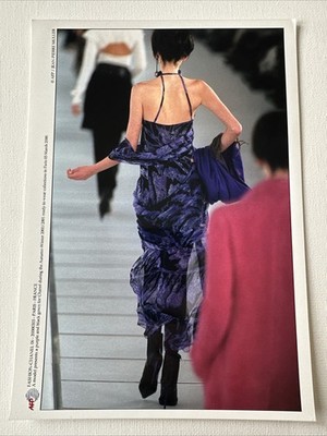 Original AFP Pressefoto Chanel Paris 2000 Runway von J.P. Müller