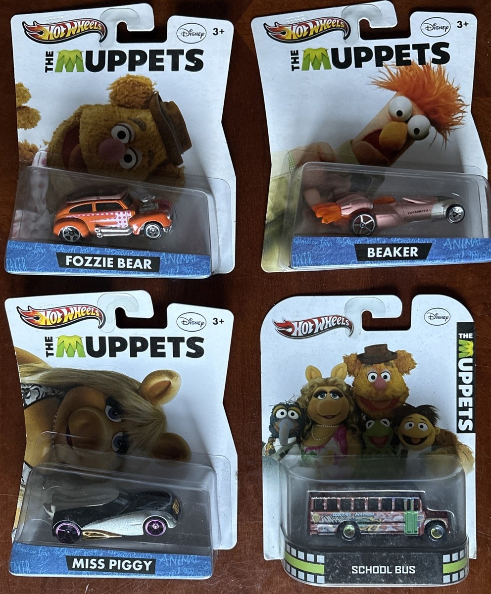 2012 Hot Wheels Pop Culture Muppets Set Bundle Lot Miss Piggy