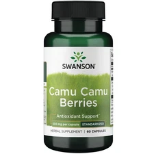 Swanson Wildexpertly crafted Camu Camu Berries 500 mg 60 Capsules