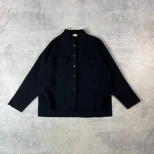 BARENA Venezia Oversized Uncut Wool Overshirt