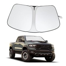 2024 Upgrade Front Windshield Sunshade Fit for Dodge RAM 1500 2010-2025