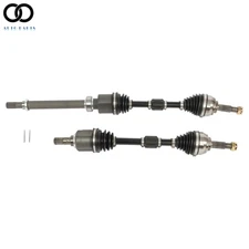 Front Left & Right CV Axle Shafts Assembly For Nissan Versa Automatic CVT Trans