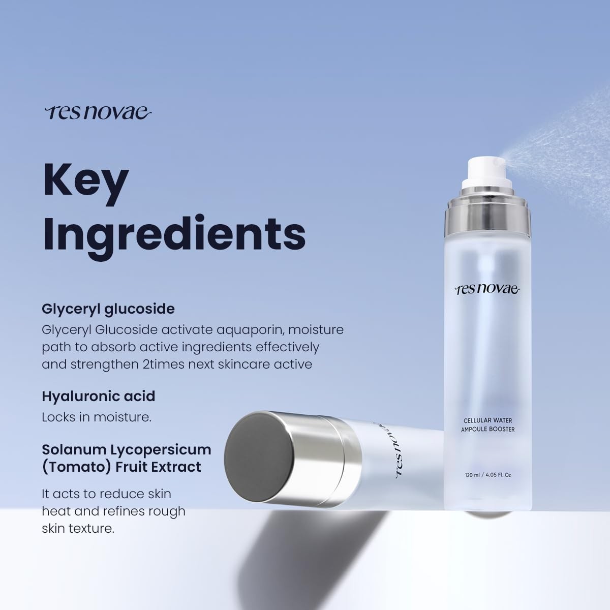 Res Novae Toner Mist 60Ml 2.02 Fl Oz Hydrating Skin Booster