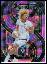 NaLyssa Smith 2025 Panini Select WNBA #129 Pink Ice Prizms Las Vegas Aces