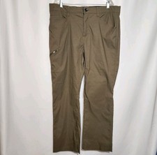Orvis Pants Men's 34x30 Green Tech Lightweight Nylon Hiking Outdoors 1716851