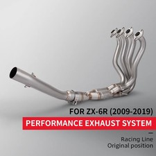 High Quality Full Exhaust System Stainless Steel Front Link Pipe 51MM Muffler