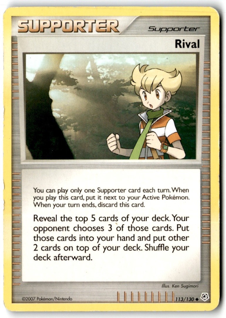 2007 Diamond & Pearl Rival #113 Uncommon