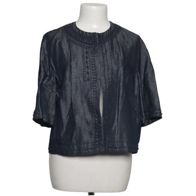 Weekend MaxMara, Jacke, Damen, Größe: 40, Blau, Baumwolle/Leinen, Einfarbig #xlq