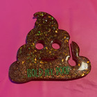 Glow in the dark!!Dog poop bag holder...Resin art! Handmade for dog people!! — photo 1