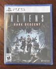 Aliens: Dark Descent (Playstation 5, 2023) Sealed
