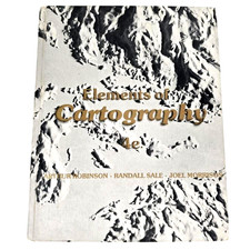 Elements Of Cartography 4e Maps Mapping Robinson Sale Morrison Textbook 1978 Vtg