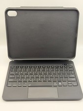for iPad A16 11" 2025,10 Gen 10.9 Case with Keyboard Magic-Style Magnetic Black