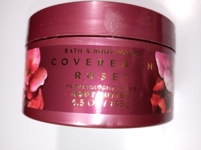 Bath & Body Works Covered in Roses Body Butter Shea & Cocoa Butter  6.5 OZ