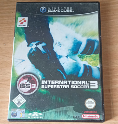 Nintendo GameCube International Superstar Soccer 3 PAL mit Handbuch