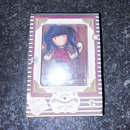 Santoro London Gorjuss Playing Cards Deck Set in Plastic Case