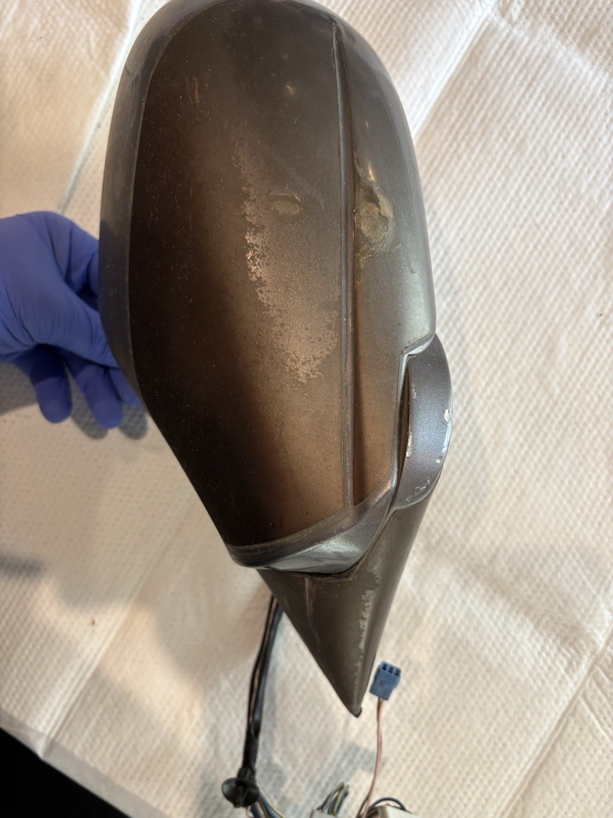 2002 02 MASERATI COUPE GT M138 SPYDER LEFT DRIVER SIDE VIEW DOOR MIRROR Burned *