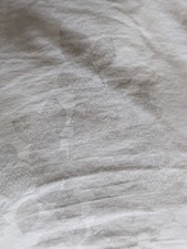 Pottery Barn Baby Ethereal Lace Print Crib Fitted Sheet 27.5" x 52" Ivory Multi