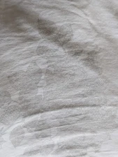 Pottery Barn Baby Ethereal Lace Print Crib Fitted Sheet 27.5" x 52" Ivory Multi