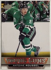 2013-14 Upper Deck Young Guns Rookie Card Antoine Roussel #490 YG RC. rookie card picture