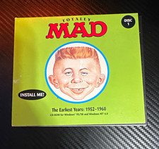 Broderbund Totally MAD The Earliest Years 1952-1960 Disc 1 CD Win 95/98/NT4