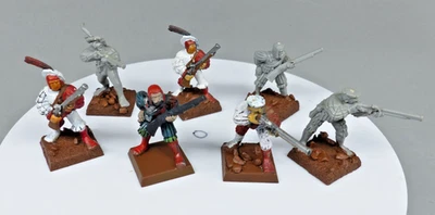 Warhammer ToW KoW T9A Empire renaissance wargame human handgunner arquebusier - Photo 1/3