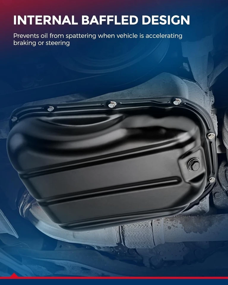 Pan de aceite de transmisión compatible con Chevrolet Malibu 1997-2005 265809 8685184 8684384 Foto 4 de 4