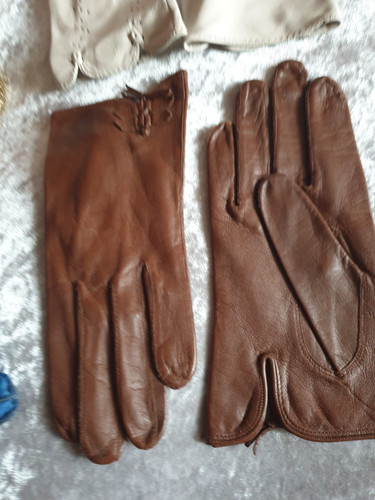 Echt Leder DAMEN Handschuhe ungefüttert - Bild 5 von 5