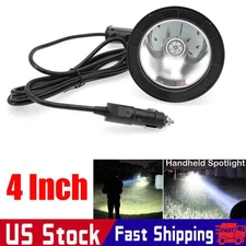 4" LED Light Spotlight Searchlight Portable Handheld Hunting Lamp Lighting 35W