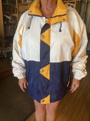 Helly Hansen Twin Sails SZ Womens Large Nautical Jacket Waterproof Hood
