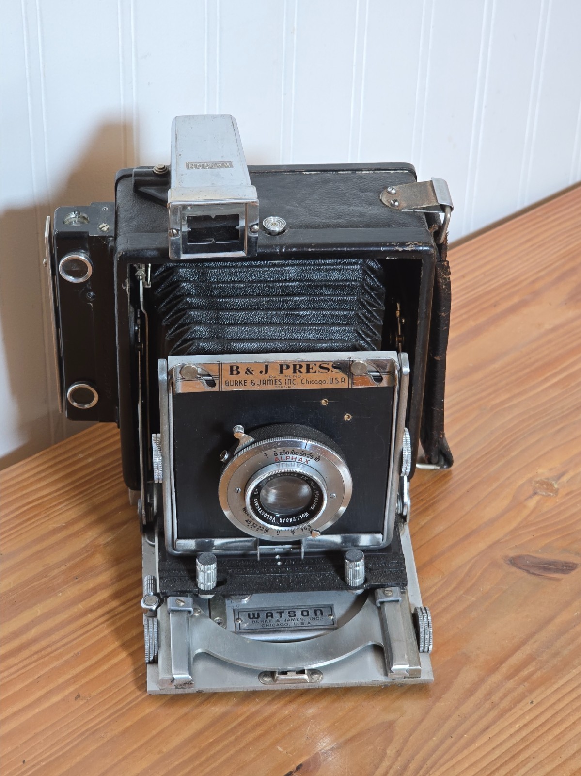 Burke James PRESS vintage camera equipment - eBay listing photo 2
