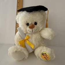 Calplush Congrats Graduation Stuffed Plush Teddy Bear SOFT