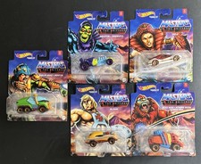 2020 Hot Wheels Premium Masters Of The Universe Complete Set Of 5 RARE! NEW
