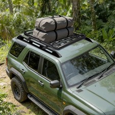 Dachkorb Auto Dachträger Dach Gepäckträger Universal Gepäckkorb Alu Schwarz DHL