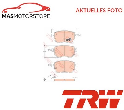 SATZ BREMSBELÄGE BREMSKLÖTZE TRW GDB3416 A FÜR NISSAN MURANO II,MURANO I 3.5L