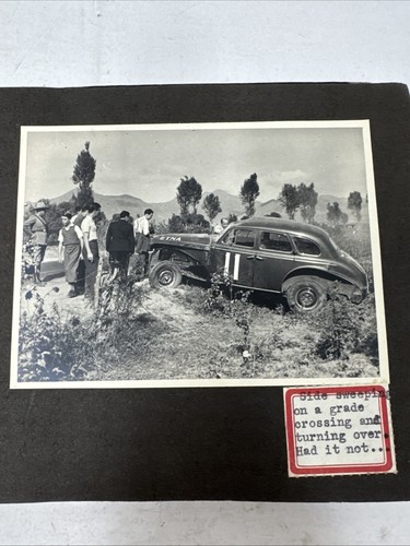 1940 Gran Premio Car Racing Photo Album 45 Photos Maps Lima Buenos Aires